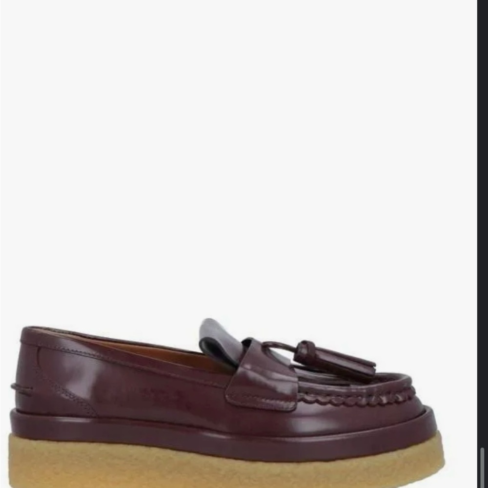 Chole Jamie brown loafers new with out box